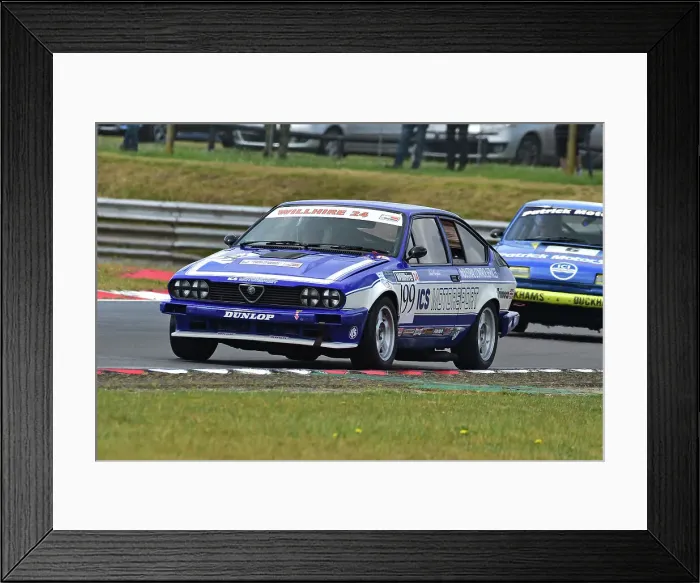 Framed Print : CM35 9548 David Margalies, Alfa Romeo GTV6 Framed Print : CM35 9548 David Margalies, Alfa Romeo GTV6