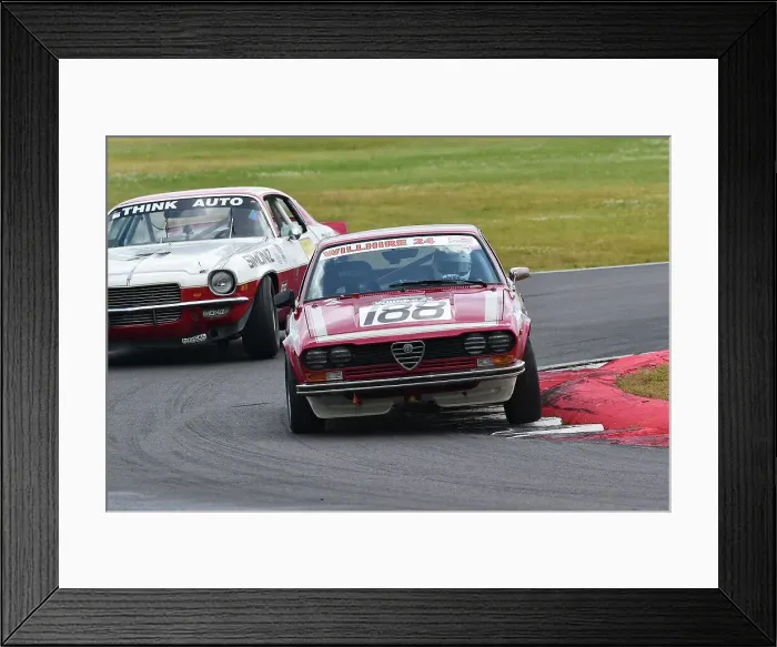 Framed Print : CM35 9555 Micky Bolton, Alfa Romeo Alfetta GT Framed Print : CM35 9555 Micky Bolton, Alfa Romeo Alfetta GT