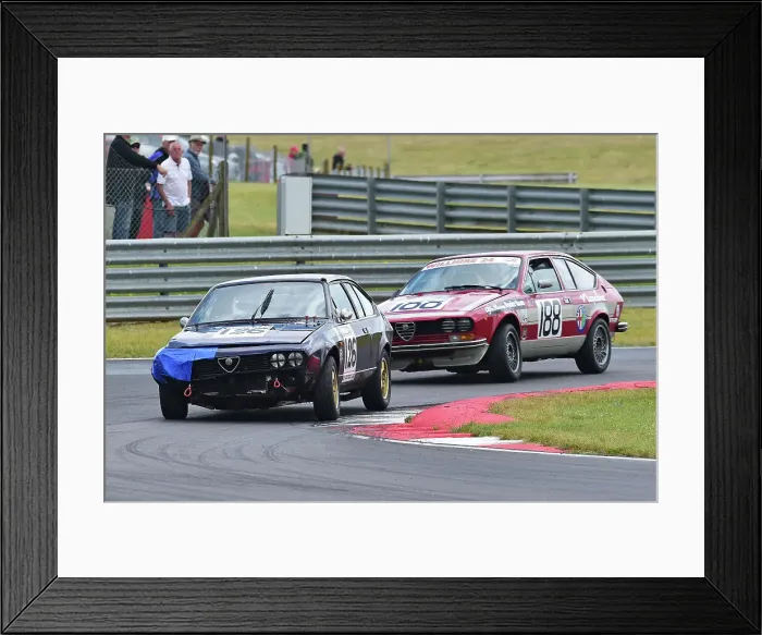 Framed Print : CM35 9578 Clive Golding, Alfa Romeo Alfetta GTV Framed Print : CM35 9578 Clive Golding, Alfa Romeo Alfetta GTV