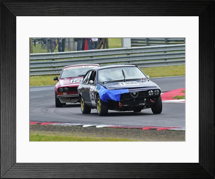 Framed Print : CM35 9581 Clive Golding, Alfa Romeo Alfetta GTV