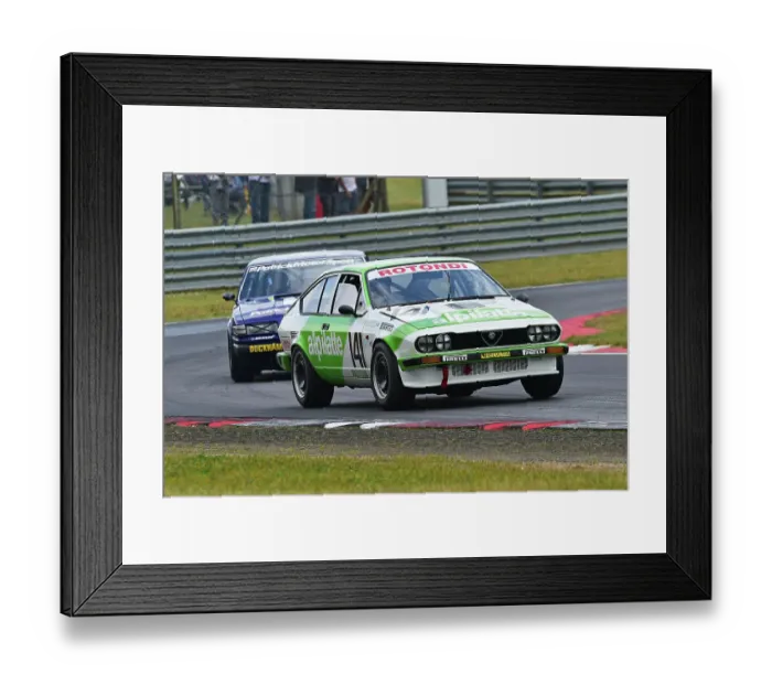 Framed Print : CM35 9593 Paul Clayson, Alfa Romeo GTV6 Framed Print : CM35 9593 Paul Clayson, Alfa Romeo GTV6