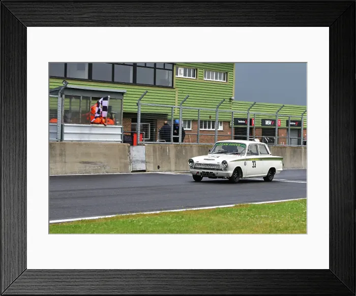 Framed Print : CJ14 1912 Alex Williams, Lotus Ford Cortina Mk1 Framed Print : CJ14 1912 Alex Williams, Lotus Ford Cortina Mk1