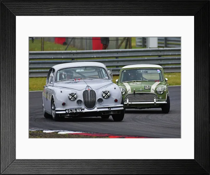 Framed Print : CJ14 2232 Tom Butterfield, John Young, Jaguar Mk2 Framed Print : CJ14 2232 Tom Butterfield, John Young, Jaguar Mk2