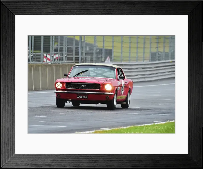Framed Print : CM35 9428 John Davison, Ford Mustang Framed Print : CM35 9428 John Davison, Ford Mustang