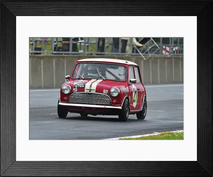 Framed Print : CM35 9439 Richard Colburn, Morris Mini Cooper S Framed Print : CM35 9439 Richard Colburn, Morris Mini Cooper S