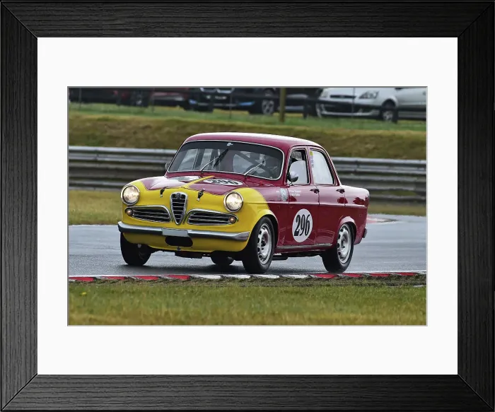 Framed Print : CM35 9277 Tom Shephard, Alfa Romeo Giulietta Ti Framed Print : CM35 9277 Tom Shephard, Alfa Romeo Giulietta Ti