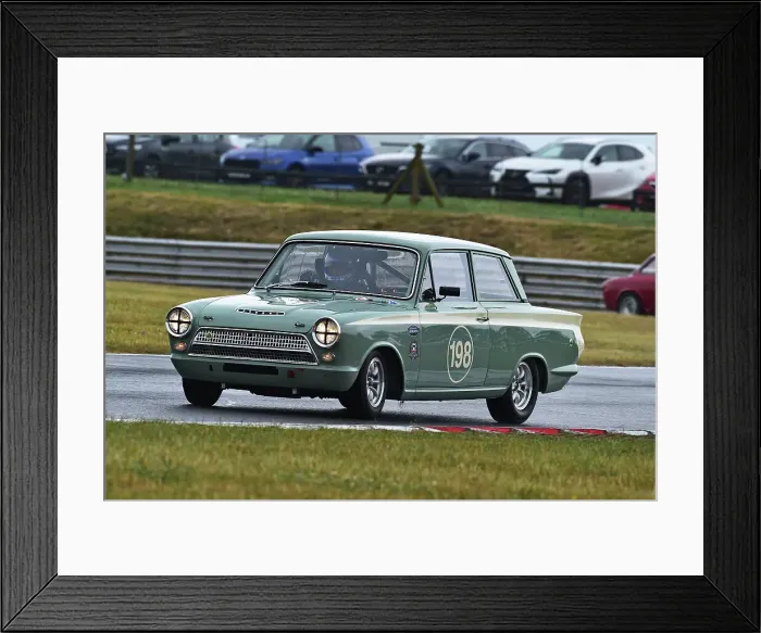 Framed Print : CM35 9283 Jake Giddings, Lotus Ford Cortina Mk1 Framed Print : CM35 9283 Jake Giddings, Lotus Ford Cortina Mk1