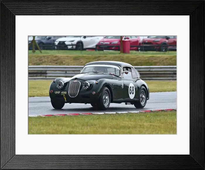 Framed Print : CM35 9290 Marc Gordon, Jaguar XK 150S