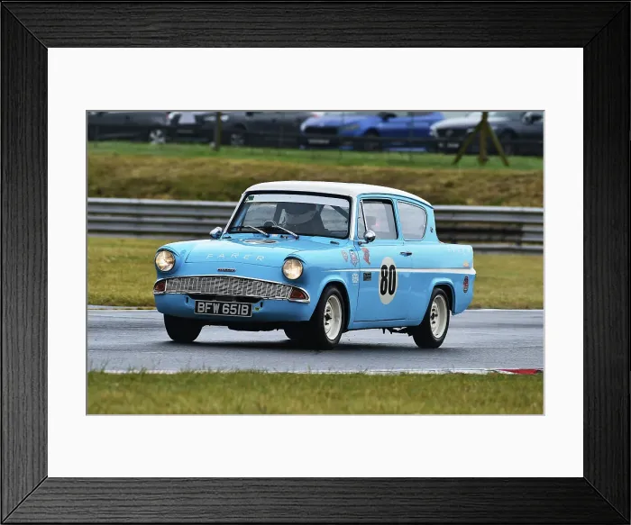 Framed Print : CM35 9302 Geoff Cook, Ford Anglia Framed Print : CM35 9302 Geoff Cook, Ford Anglia