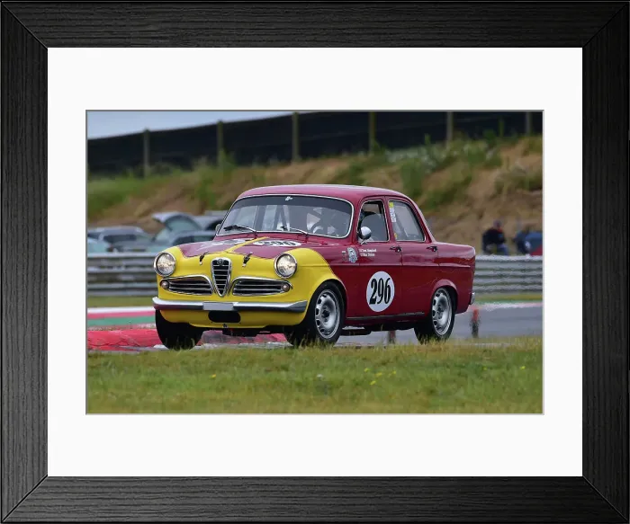 Framed Print : CM35 9334 Tom Shephard, Alfa Romeo Giulietta Ti Framed Print : CM35 9334 Tom Shephard, Alfa Romeo Giulietta Ti