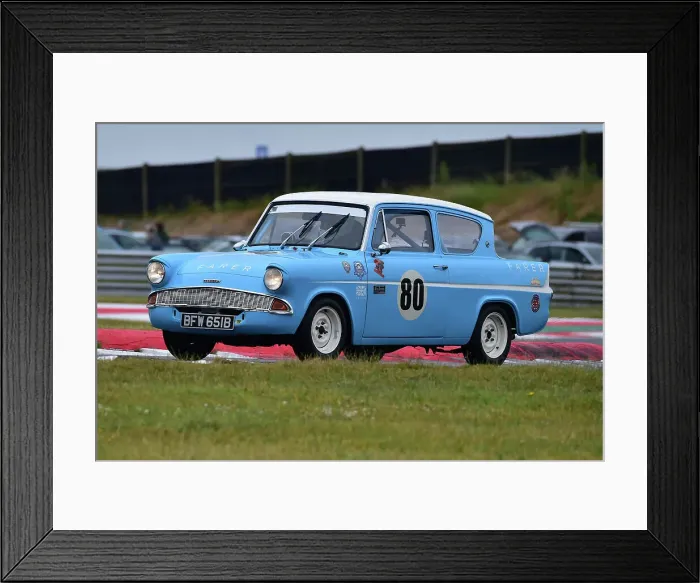 Framed Print : CM35 9335 Geoff Cook, Ford Anglia Framed Print : CM35 9335 Geoff Cook, Ford Anglia