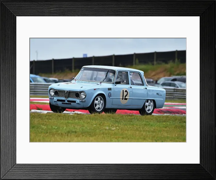 Framed Print : CM35 9342 George Frankel, Alfa Romeo Giulia Super Framed Print : CM35 9342 George Frankel, Alfa Romeo Giulia Super