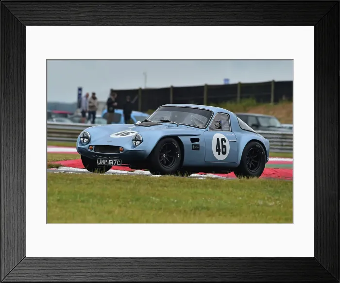 Framed Print : CM35 9351 Mike Whitaker Snr, TVR Griffiths