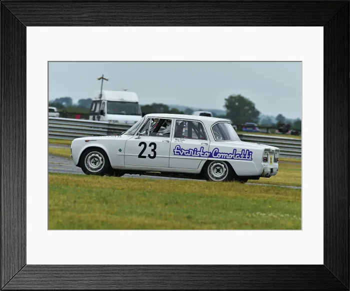 Framed Print : CM35 9359 Alexander Poulton, Alfa Romeo Giulia Ti Super Framed Print : CM35 9359 Alexander Poulton, Alfa Romeo Giulia Ti Super