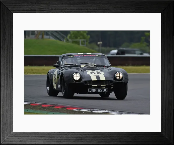 Framed Print : CM35 9675 John Davison, TVR Griffiths