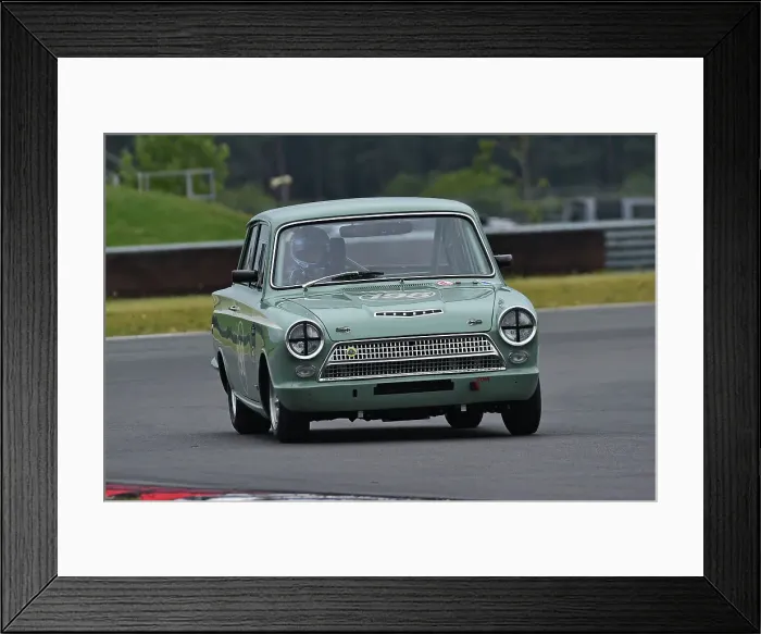 Framed Print : CM35 9677 Jake Giddings, Lotus Ford Cortina Mk1 Framed Print : CM35 9677 Jake Giddings, Lotus Ford Cortina Mk1