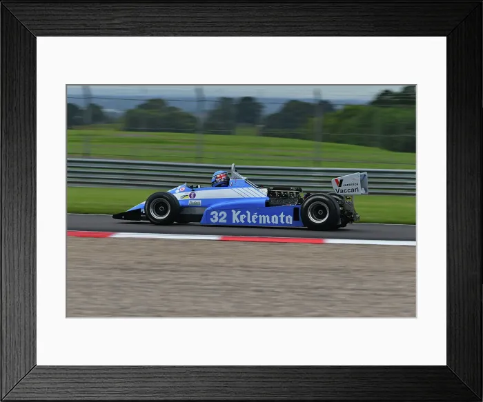 Framed Print : CJ14 4377 Mark Dwyer, Osella FA1D