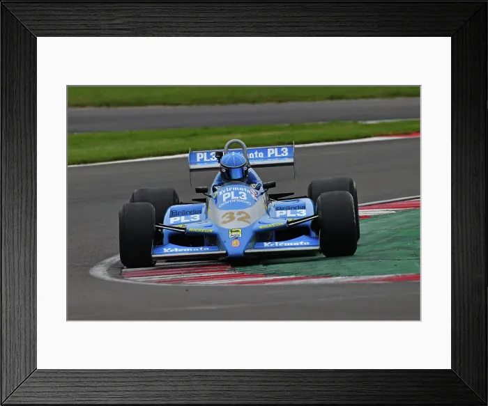 Framed Print : CJ14 4740 Mark Dwyer, Osella FA1D Framed Print : CJ14 4740 Mark Dwyer, Osella FA1D