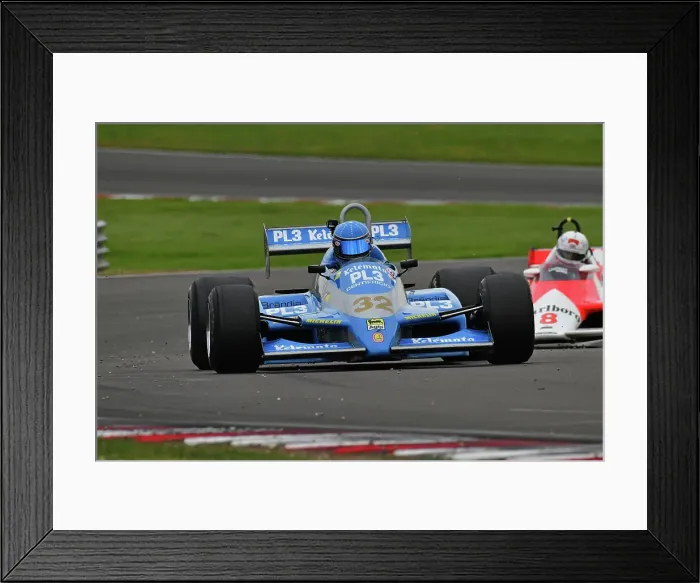 Framed Print : CJ14 4778 Mark Dwyer, Osella FA1D Framed Print : CJ14 4778 Mark Dwyer, Osella FA1D