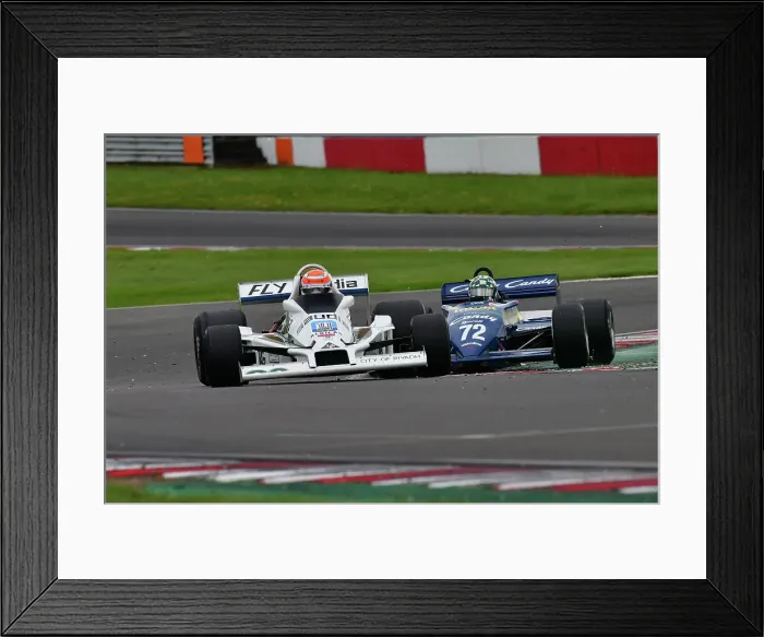 Framed Print : CJ14 4780 David Shaw, Williams FW06, Matthew Wrigley, Tyrrell 011 Framed Print : CJ14 4780 David Shaw, Williams FW06, Matthew Wrigley, Tyrrell 011