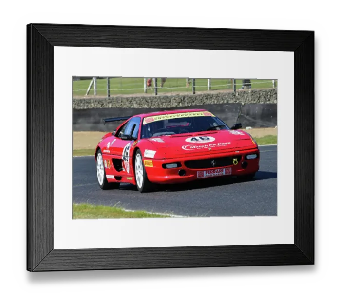 Framed Print : CJ14 4940 Tristan Simpson, Ferrari 355 Challenge Framed Print : CJ14 4940 Tristan Simpson, Ferrari 355 Challenge