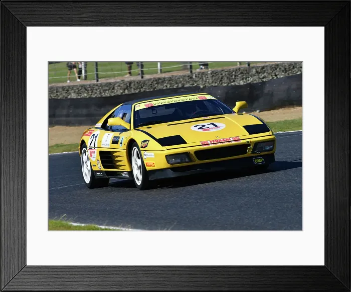 Framed Print : CJ14 4945 Robin Biesbroek, Ferrari 348 Challenge Framed Print : CJ14 4945 Robin Biesbroek, Ferrari 348 Challenge