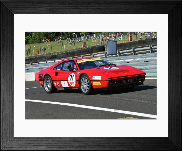 Framed Print : CJ14 4963 George MacFarlane, Ferrari 328 GTB Framed Print : CJ14 4963 George MacFarlane, Ferrari 328 GTB