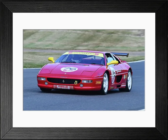 Framed Print : CM36 0872 Stuart Bitmead, Ferrari F355 Challenge Framed Print : CM36 0872 Stuart Bitmead, Ferrari F355 Challenge