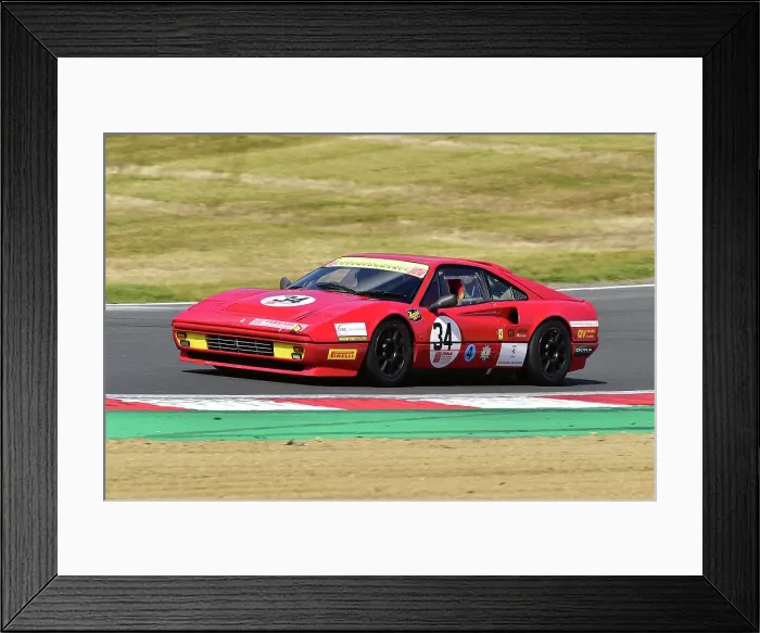 Framed Print : CM36 0934 Gary Culver, Ferrari 328 GTB Framed Print : CM36 0934 Gary Culver, Ferrari 328 GTB