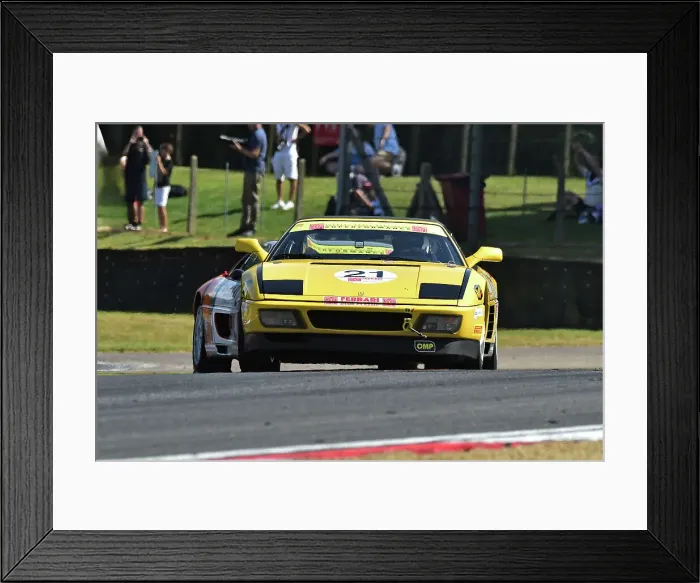 Framed Print : CM36 1092 Robin Biesbroek, Ferrari 348 Challenge Framed Print : CM36 1092 Robin Biesbroek, Ferrari 348 Challenge