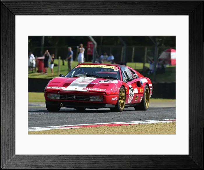 Framed Print : CM36 1094 Myles Poulton, Ferrari 328 GTS Framed Print : CM36 1094 Myles Poulton, Ferrari 328 GTS