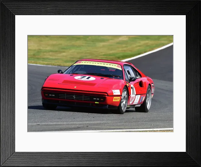 Framed Print : CM36 1121 George MacFarlane, Ferrari 328 GTB Framed Print : CM36 1121 George MacFarlane, Ferrari 328 GTB