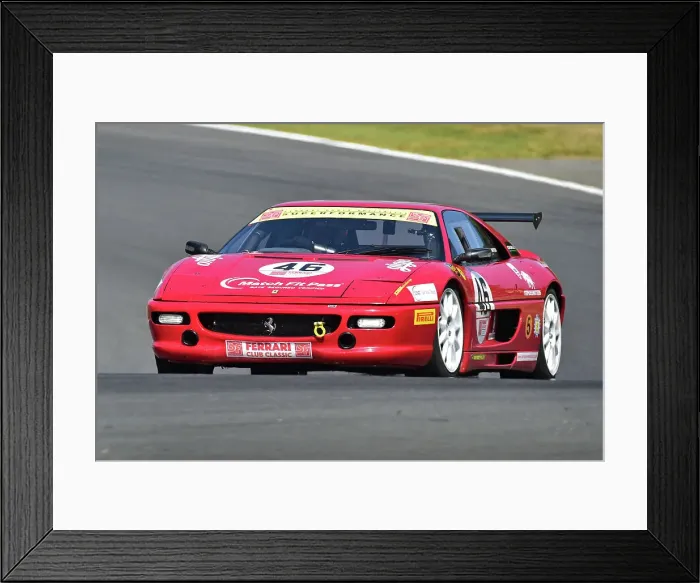 Framed Print : CM36 1176 Tristan Simpson, Ferrari 355 Challenge Framed Print : CM36 1176 Tristan Simpson, Ferrari 355 Challenge