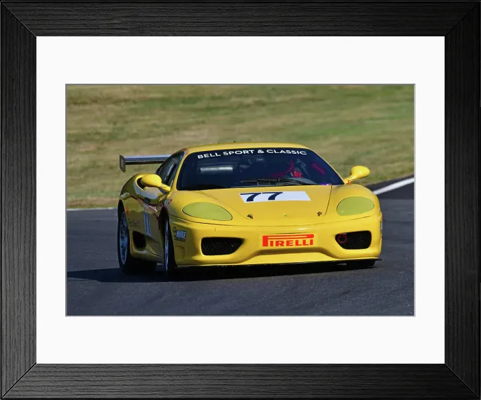 Framed Print : CJ14 5094 Mick Dwane, Ferrari 360 Challenge Framed Print : CJ14 5094 Mick Dwane, Ferrari 360 Challenge