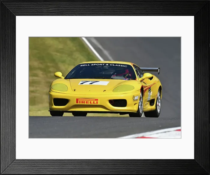 Framed Print : CM36 0750 Mick Dwane, Ferrari 360 Challenge Framed Print : CM36 0750 Mick Dwane, Ferrari 360 Challenge
