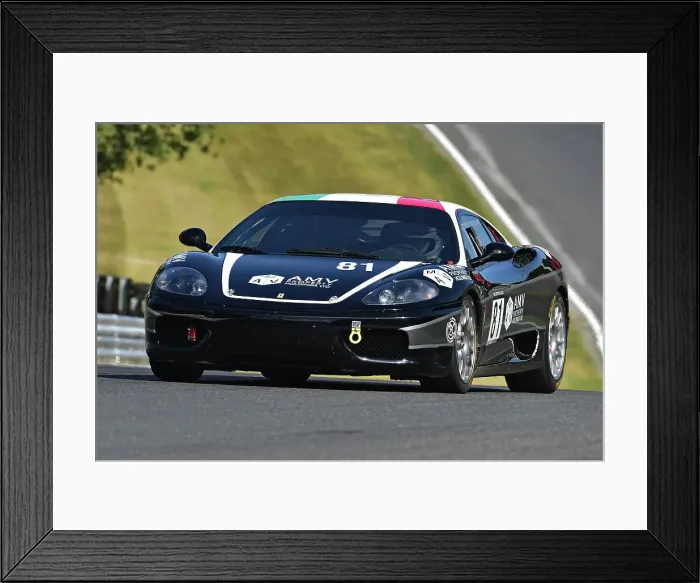 Framed Print : CM36 0753 Albert Vella, Ferrari 360 Challenge