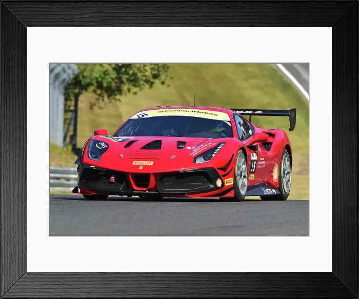 Framed Print : CM36 0756 Stuart Marston, Ferrari 488 Challenge Evo Framed Print : CM36 0756 Stuart Marston, Ferrari 488 Challenge Evo