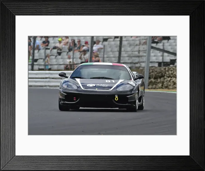Framed Print : CM36 0981 Albert Vella, Ferrari 360 Challenge Framed Print : CM36 0981 Albert Vella, Ferrari 360 Challenge