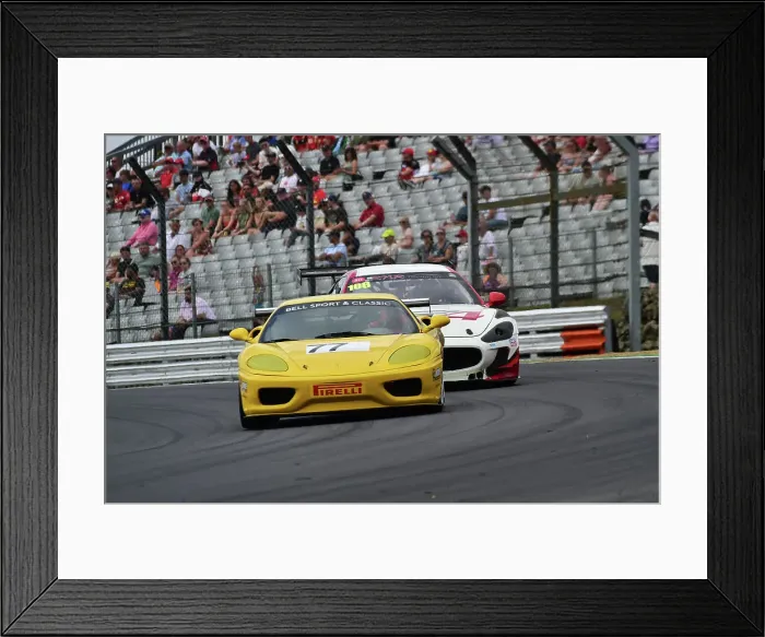 Framed Print : CM36 0998 Mick Dwane, Ferrari 360 Challenge Framed Print : CM36 0998 Mick Dwane, Ferrari 360 Challenge