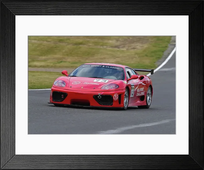 Framed Print : CM36 1019 Nick Carey, Ferrari 360 Challenge Framed Print : CM36 1019 Nick Carey, Ferrari 360 Challenge
