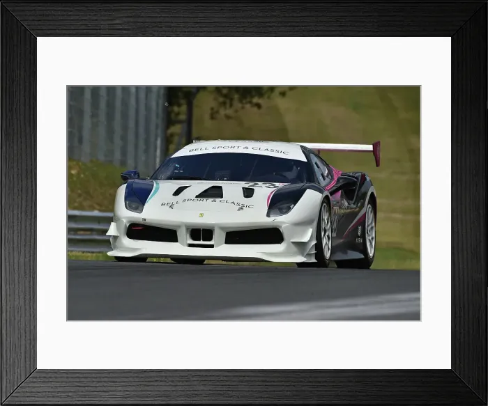 Framed Print : CM36 1045 Matthew Wilton, Ferrari 430 Challenge