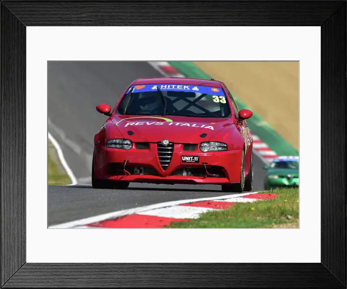 Framed Print : CM36 0783 Toby Broome, Alfa Romeo 156 Framed Print : CM36 0783 Toby Broome, Alfa Romeo 156