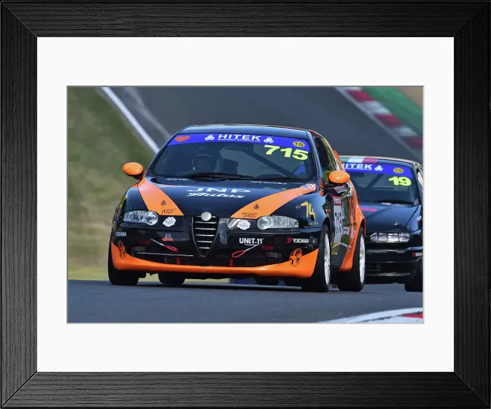 Framed Print : CM36 0796 James Powell, Alfa Romeo 147 Framed Print : CM36 0796 James Powell, Alfa Romeo 147