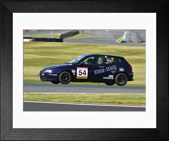 Framed Print : CM36 1247 Adrian Norman, Alfa Romeo 147 Framed Print : CM36 1247 Adrian Norman, Alfa Romeo 147