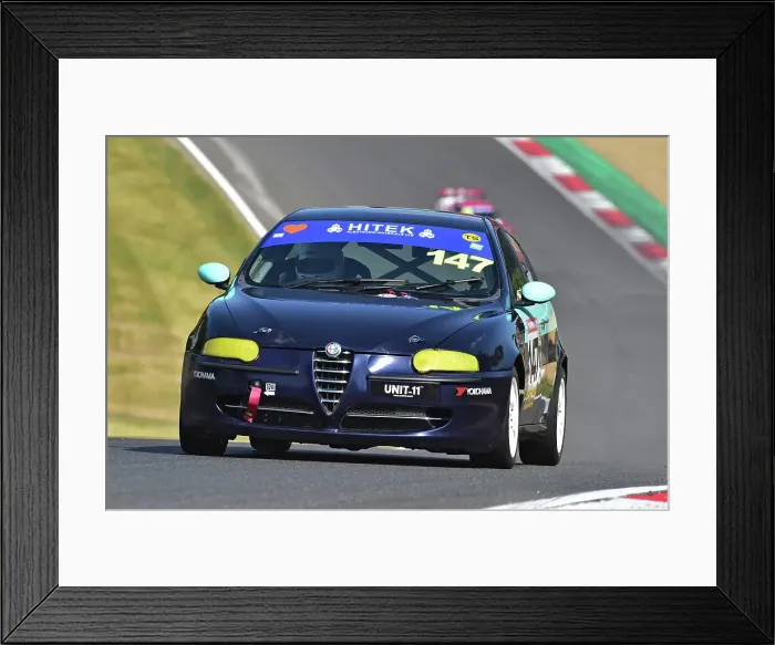 Framed Print : CM36 0779 Paul Walker, Alfa Romeo 147 Framed Print : CM36 0779 Paul Walker, Alfa Romeo 147