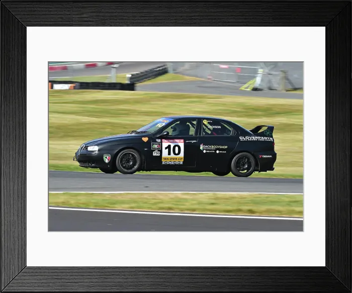 Framed Print : CM36 1256 Garry Jackson, Alfa Romeo 156 Framed Print : CM36 1256 Garry Jackson, Alfa Romeo 156