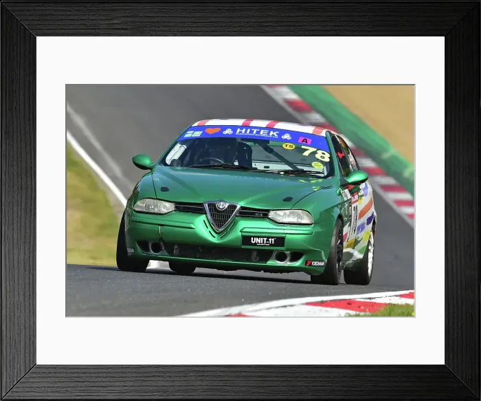 Framed Print : CM36 0784 Edward Robinson, Alfa Romeo 156 Twin Spark Framed Print : CM36 0784 Edward Robinson, Alfa Romeo 156 Twin Spark