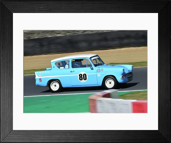 Framed Print : CJ14 5001 Geoff Cook, Ford Anglia Framed Print : CJ14 5001 Geoff Cook, Ford Anglia