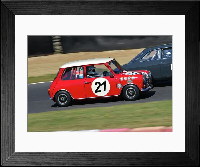 Framed Print : CJ14 5020 Richard Colburn, Morris Mini Cooper S Framed Print : CJ14 5020 Richard Colburn, Morris Mini Cooper S