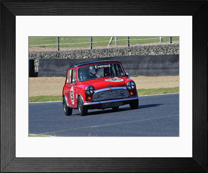 Framed Print : CJ14 5032 Mike Davies, John Davies, Austin Mini Cooper S Framed Print : CJ14 5032 Mike Davies, John Davies, Austin Mini Cooper S